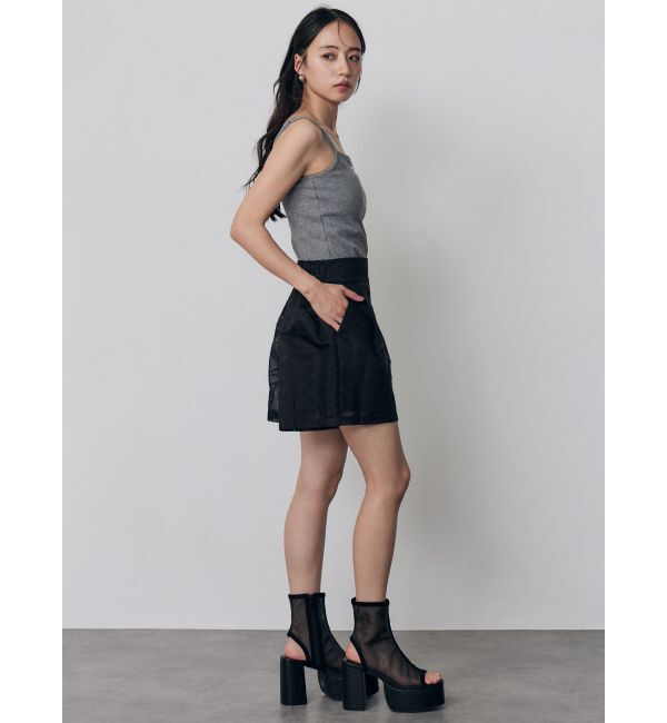 MURUA「タックレースショートパンツ【セットアップ着用可】」|その他|