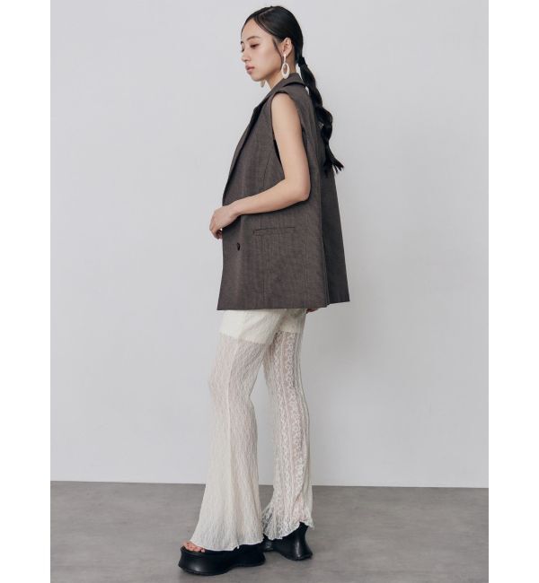 MURUA「レースパッチワークフレアパンツ【WEB限定】」|その他|