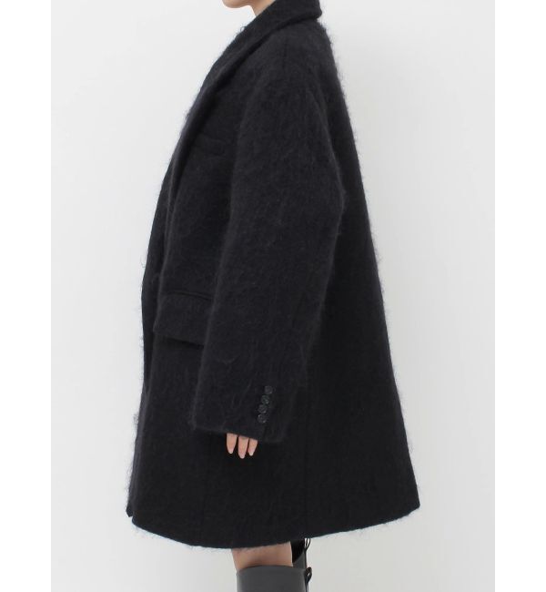 Ungrid「【Htage】モヘア混ロングシャギービッグジャケットコート」|その他|