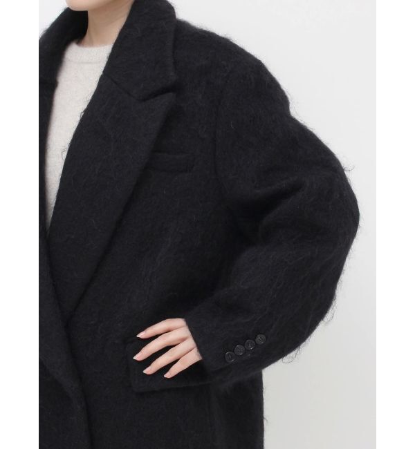 Ungrid「【Htage】モヘア混ロングシャギービッグジャケットコート」|その他|