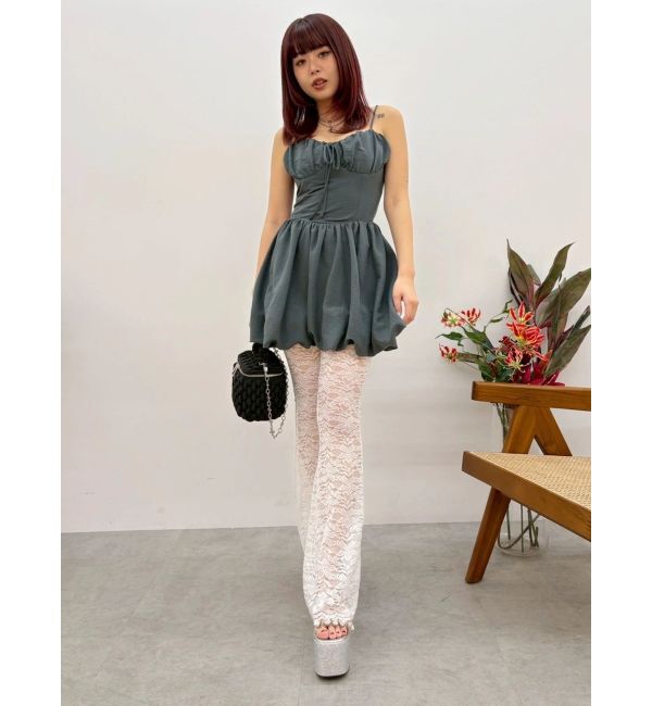 EVRIS「【待望の再入荷】ビジュープラットフォームサンダル」|サンダル|