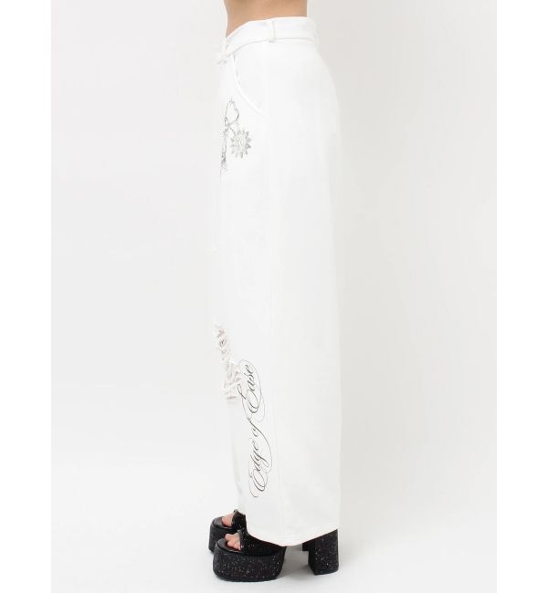 EVRIS「グラフィックデザインワイドパンツ」|その他|