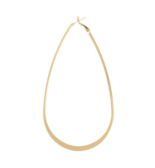 EVRIS「BIG WIDE HOOP ピアス」|ピアス|