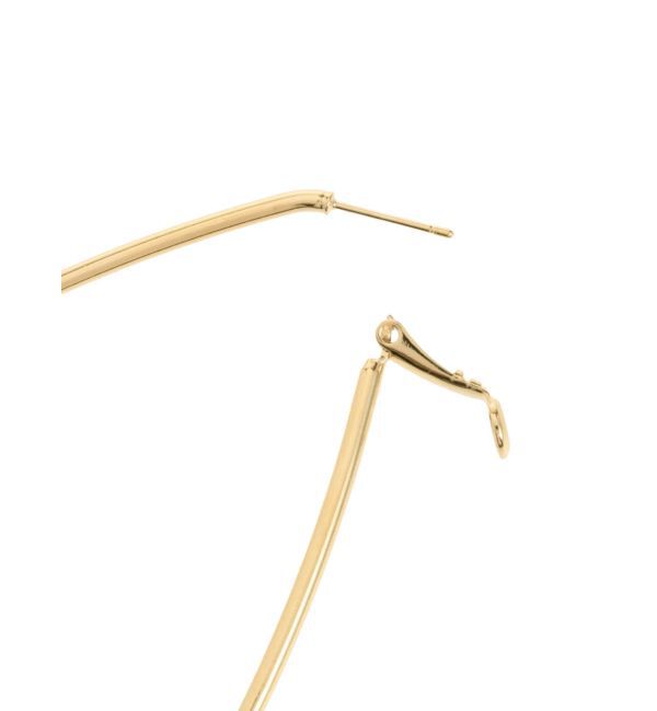 EVRIS「BIG WIDE HOOP ピアス」|ピアス|