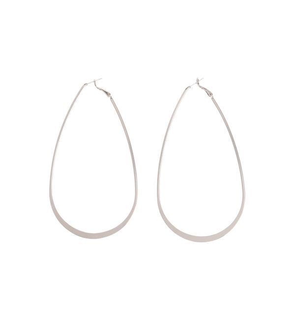 EVRIS「BIG WIDE HOOP ピアス」|ピアス|