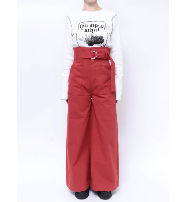 jouetie「スーパーハイウエストワイドパンツ」|その他|