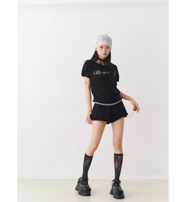 jouetie「コンパクトニットトップス」|Tシャツ・カットソー|