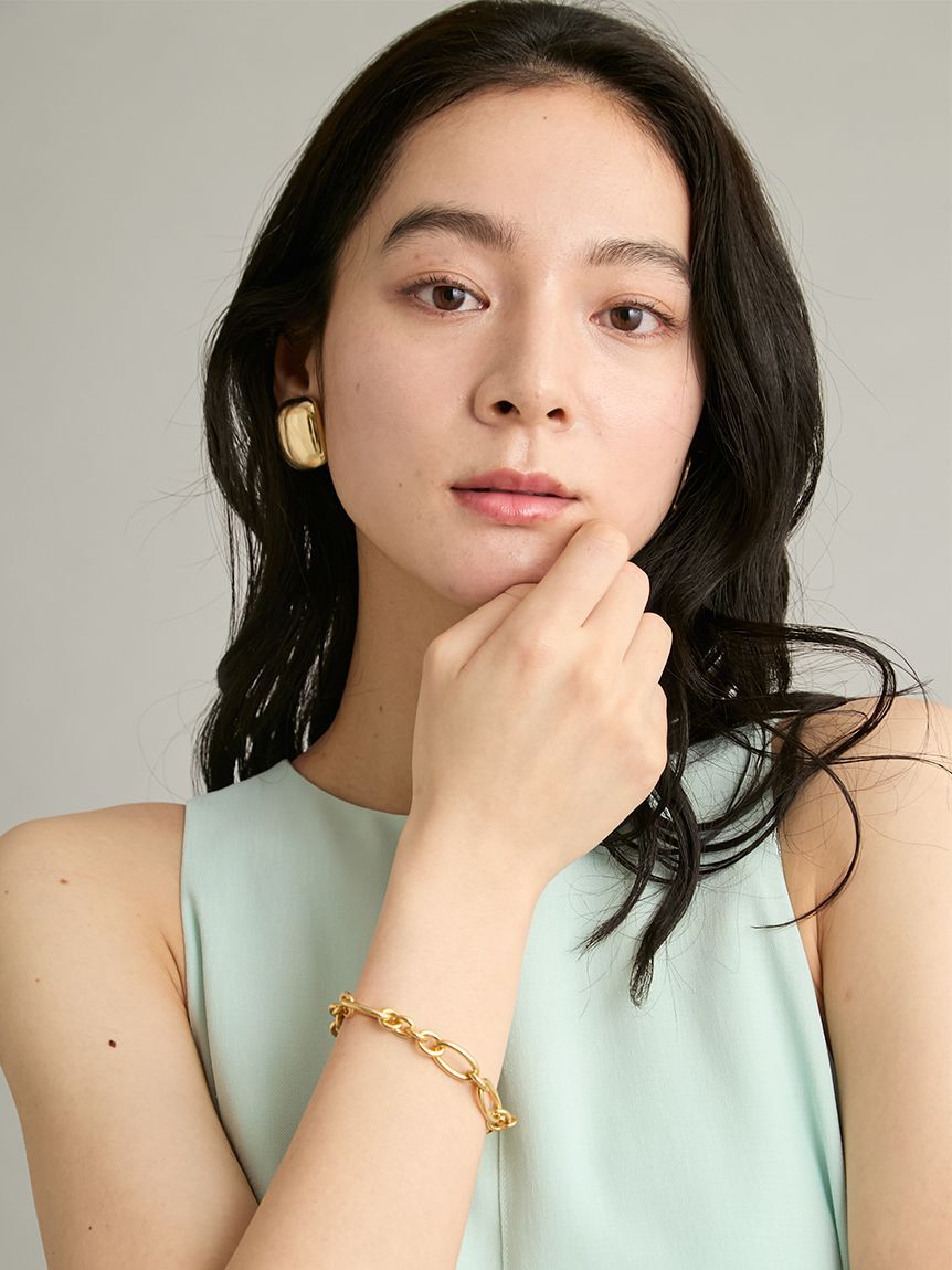 Mila Owen「【EVERYDAY PROOF JEWELRY 】ＭＩＸチェーンブレス」|ブレスレット・バングル|