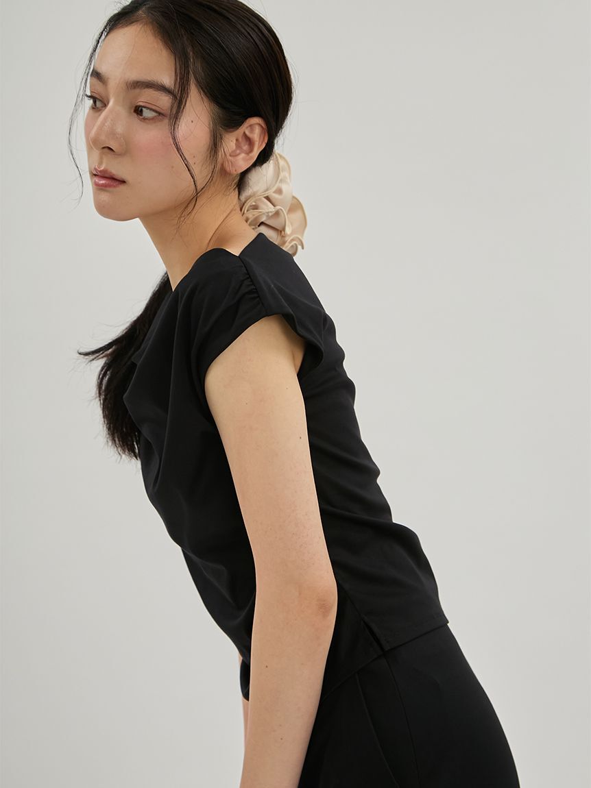 Mila Owen「シルキータッチトップス&times;スカートSET UP」|ワンピース|