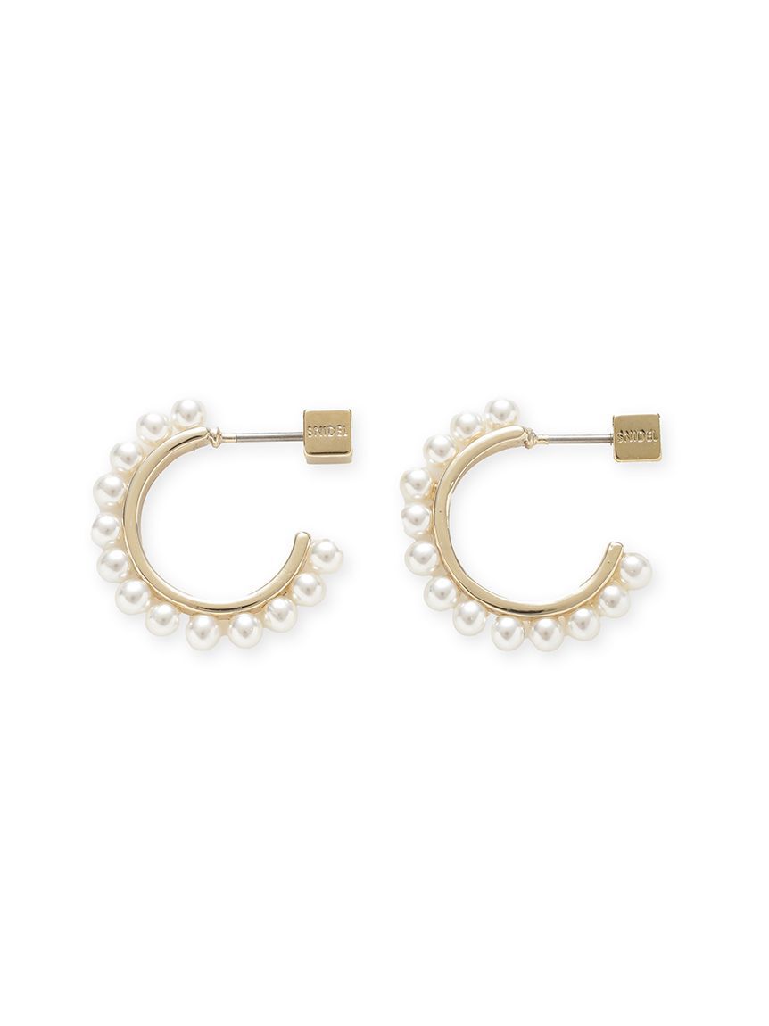 SNIDEL「パールビーズバリエピアス」|ピアス|