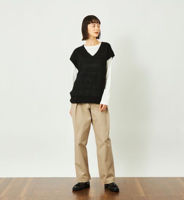 MACKINTOSH PHILOSOPHY「GREY LABEL モヘアミックスVネックベスト」|ニット・セーター|