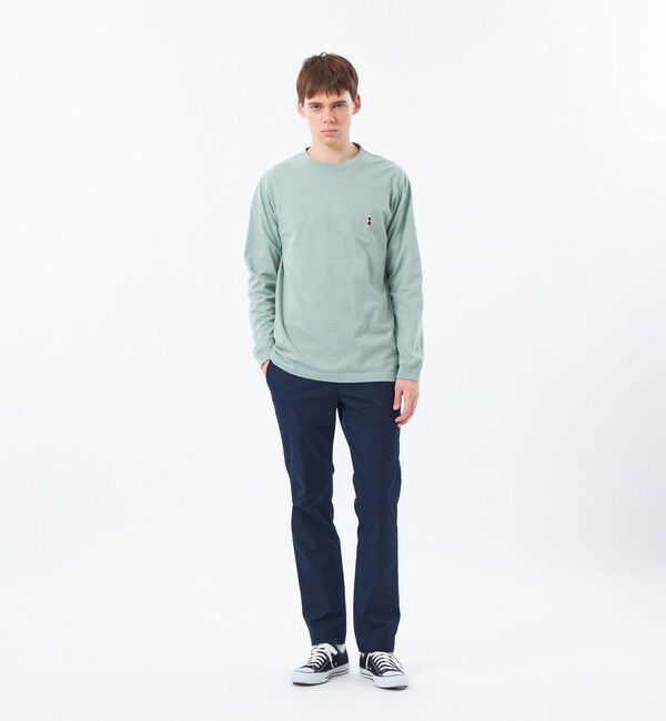 MACKINTOSH PHILOSOPHY「【WEB&一部店舗限定】バッキンガムベア 5.6オンス天竺 ワンポイントクルーネック」|Tシャツ・カットソー|