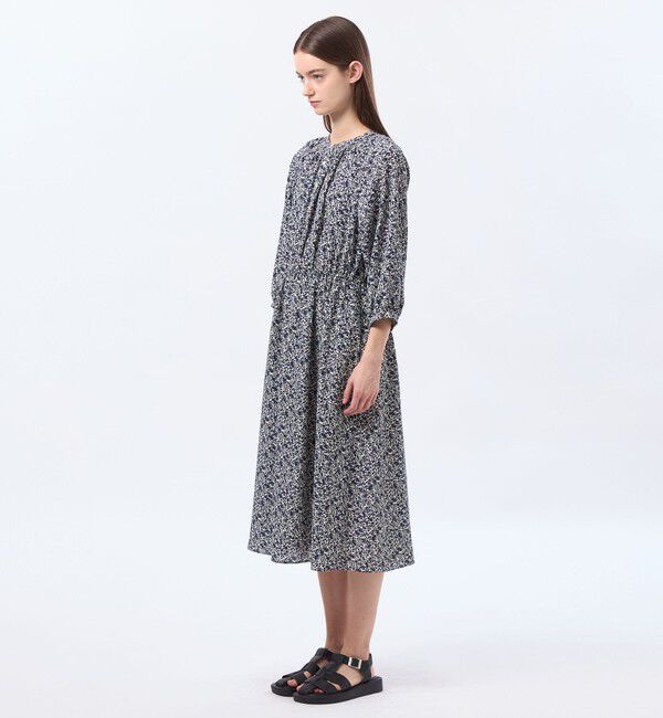 MACKINTOSH PHILOSOPHY「バイカラーフラワープリントワンピース」|ワンピース|