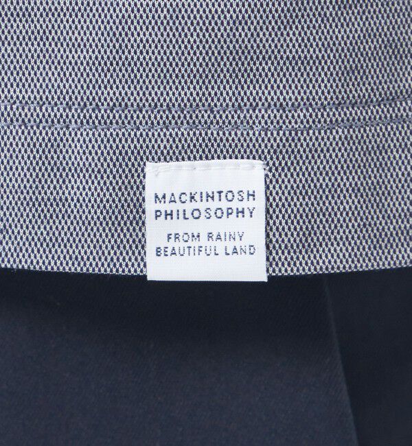 MACKINTOSH PHILOSOPHY「VネックTシャツ 36Gノードシールドハニカム」|Tシャツ・カットソー|