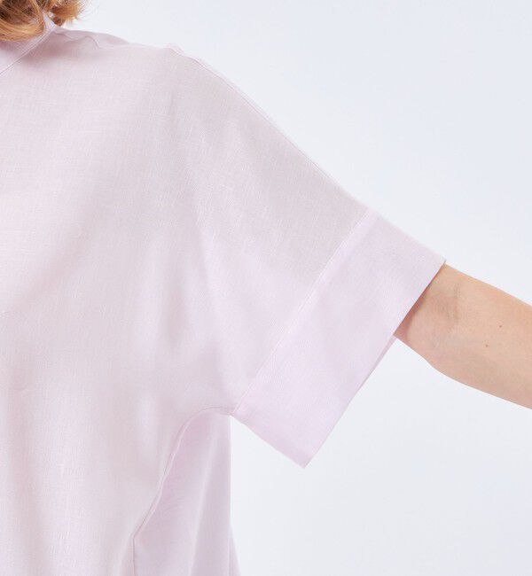 MACKINTOSH PHILOSOPHY「リネンミックスバンドカラーシャツ」|シャツ・ブラウス|