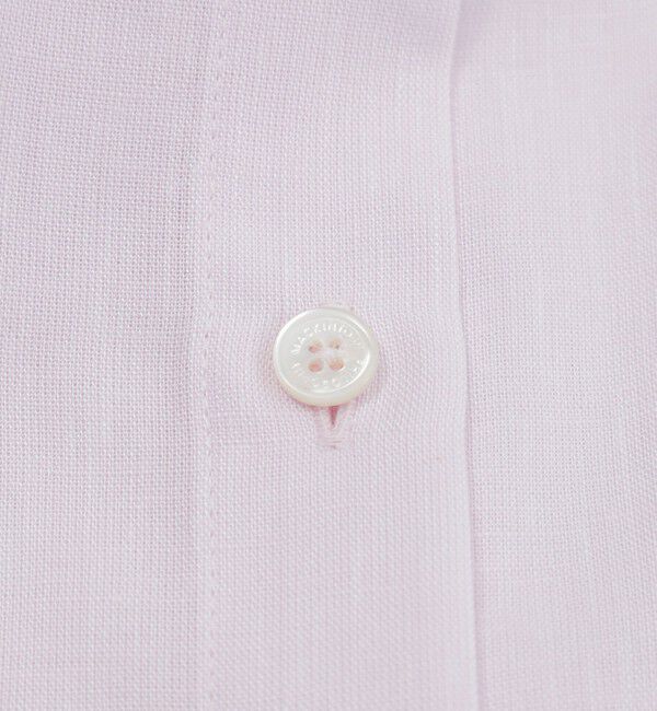 MACKINTOSH PHILOSOPHY「リネンミックスバンドカラーシャツ」|シャツ・ブラウス|