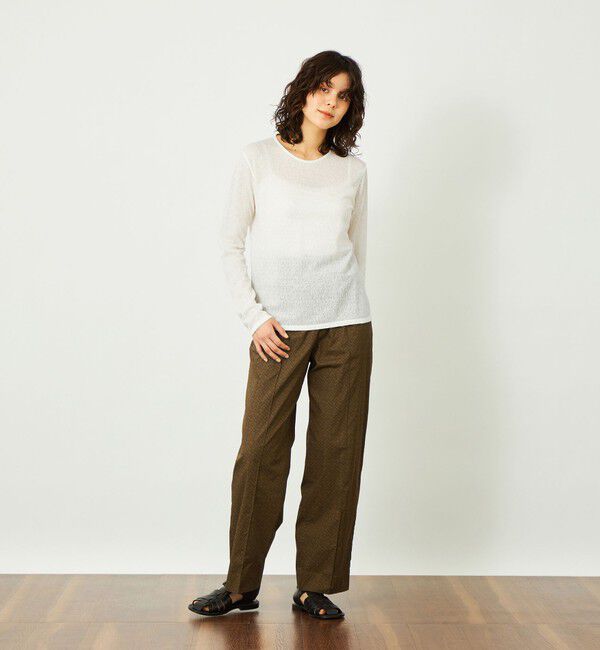 MACKINTOSH PHILOSOPHY「GREY LABEL ジオメトリックイージーパンツ」|その他|