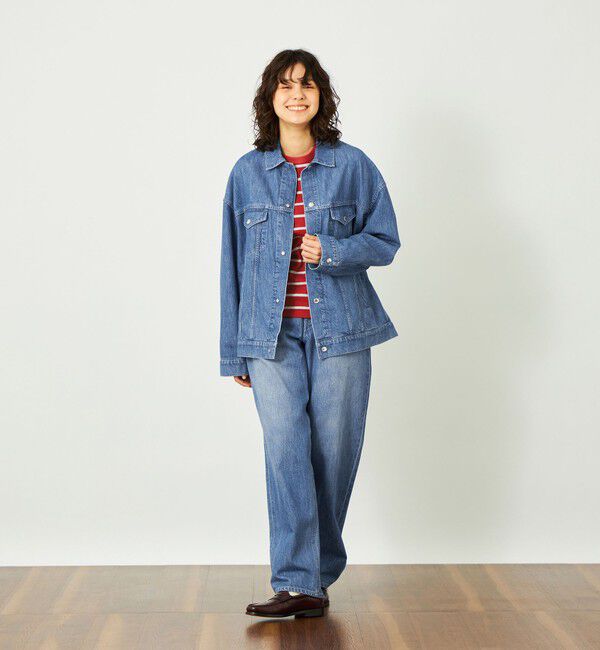 MACKINTOSH PHILOSOPHY「GREY LABEL シンチバックワイドデニム」|デニム|