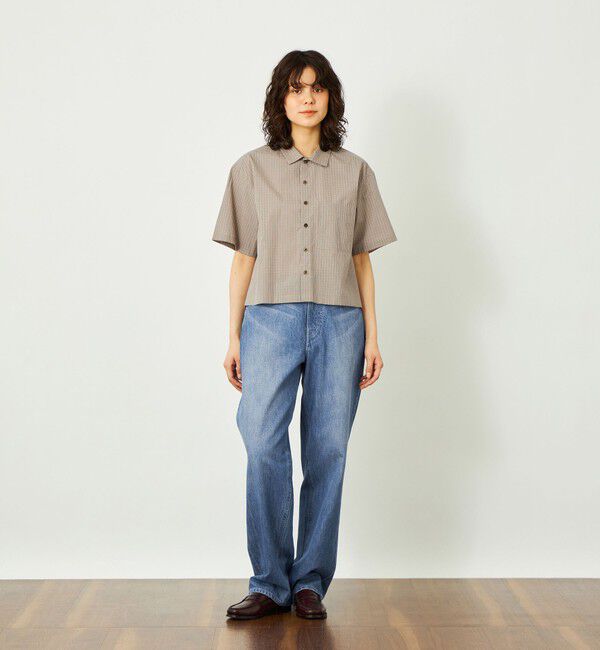 MACKINTOSH PHILOSOPHY「GREY LABEL シンチバックワイドデニム」|デニム|
