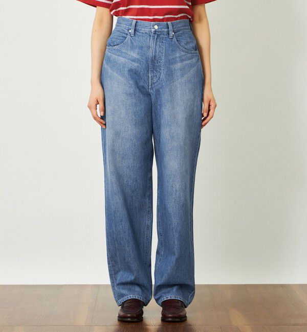 MACKINTOSH PHILOSOPHY「GREY LABEL シンチバックワイドデニム」|デニム|
