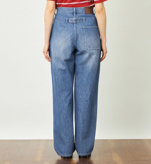 MACKINTOSH PHILOSOPHY「GREY LABEL シンチバックワイドデニム」|デニム|