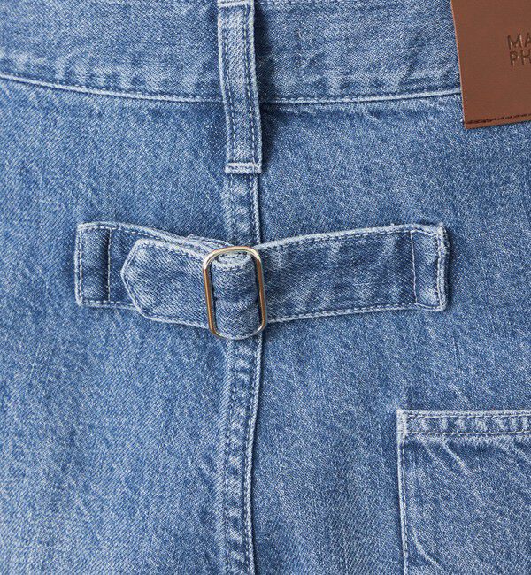 MACKINTOSH PHILOSOPHY「GREY LABEL シンチバックワイドデニム」|デニム|