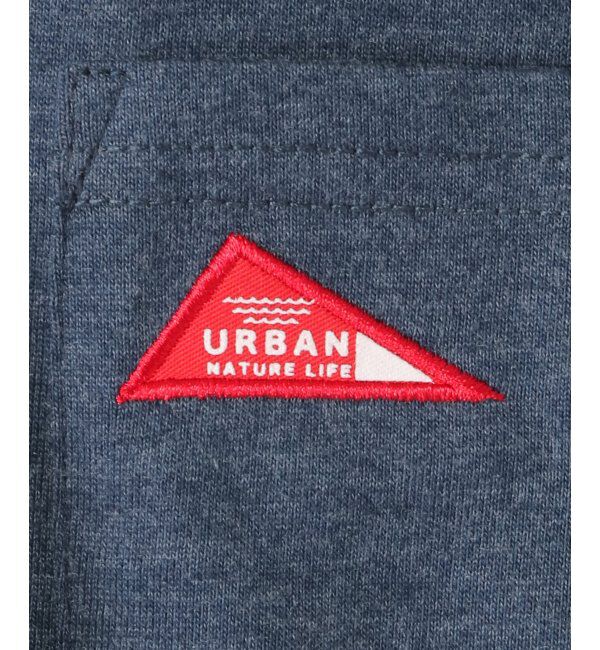 ikka kids「【親子おそろい】URBAN NATURE LIFE ワッペンTシャツ（120~160cm）」|Tシャツ・カットソー|