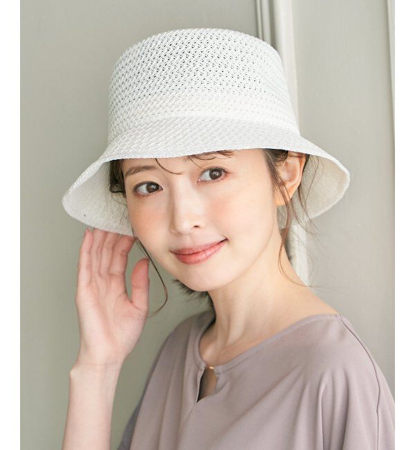 ikka「柄編みサーモハット」|その他|