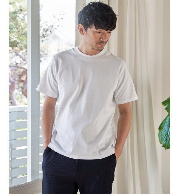 IKKA LOUNGE「レイカンポンチジャケットTシャツ」|Tシャツ・カットソー|ホワイト