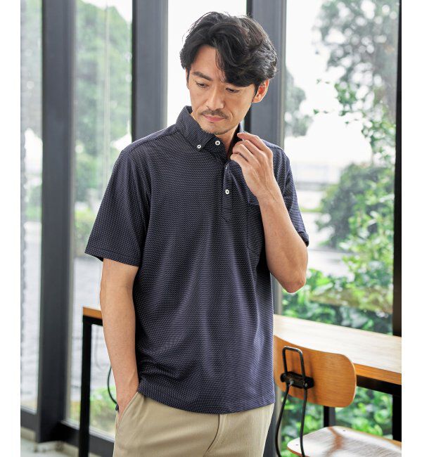 IKKA LOUNGE「アーバンＤＲＹレイカンスイスＢＤポロ」|Tシャツ・カットソー|