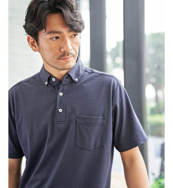 IKKA LOUNGE「アーバンＤＲＹレイカンスイスＢＤポロ」|Tシャツ・カットソー|
