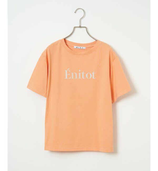 Lbc with Life「コットンロゴプリントTシャツ」|Tシャツ・カットソー|