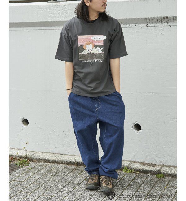 VENCE share style「USED風 IT イット プリントTシャツ 1」|Tシャツ・カットソー|