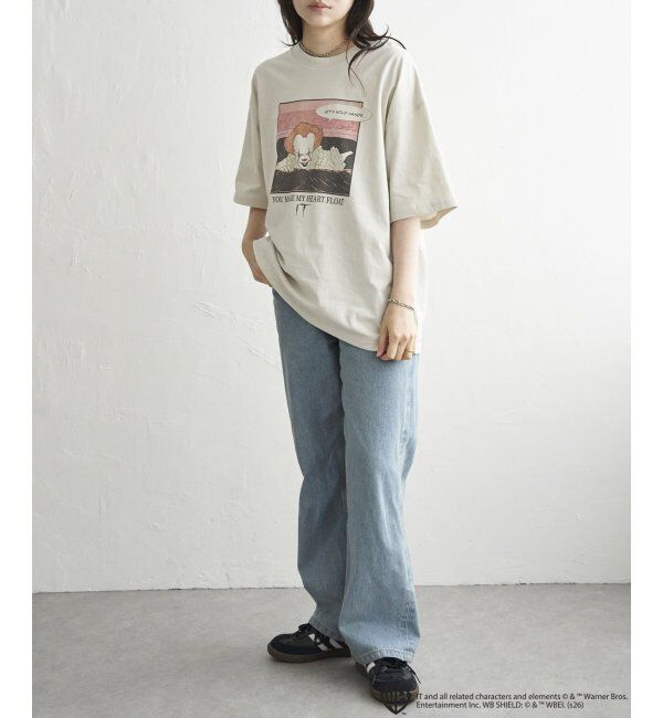 VENCE share style「USED風 IT イット プリントTシャツ 1」|Tシャツ・カットソー|