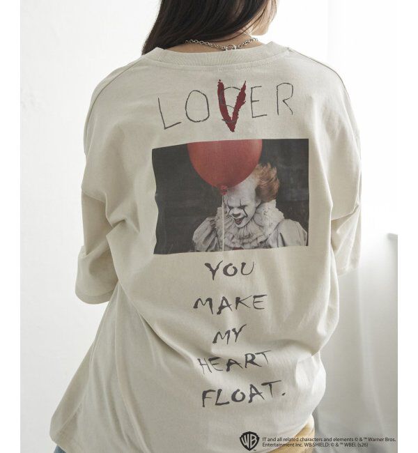 VENCE share style「USED風 IT イット プリントTシャツ 1」|Tシャツ・カットソー|