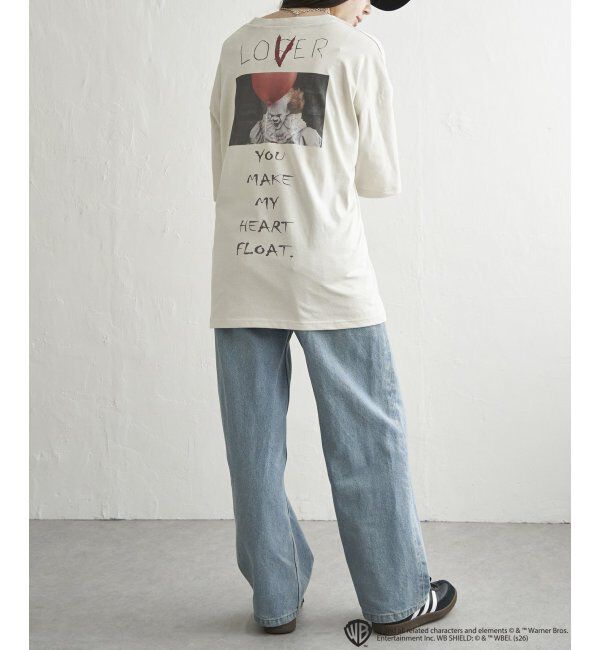 VENCE share style「USED風 IT イット プリントTシャツ 1」|Tシャツ・カットソー|