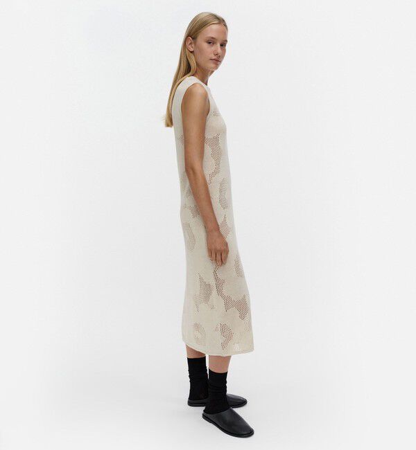 Marimekko「Luonnos Unikko ニットワンピース」|ワンピース|