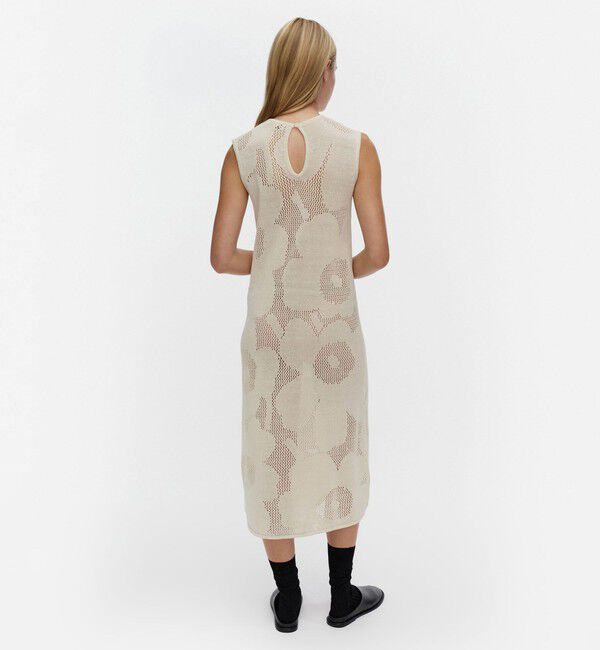 Marimekko「Luonnos Unikko ニットワンピース」|ワンピース|