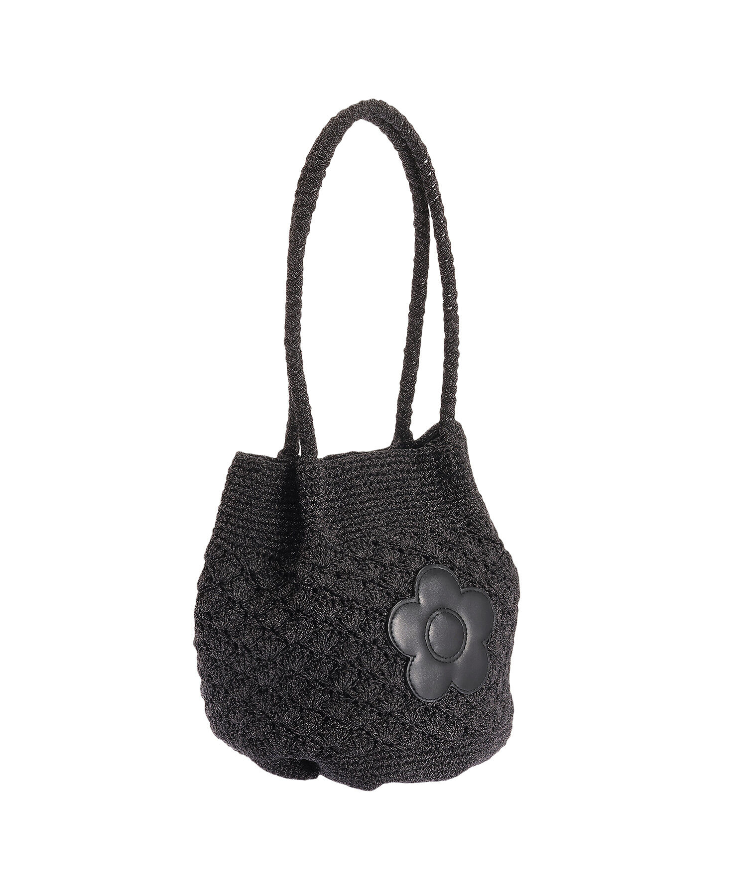 MARY QUANT「ラメクロッシェ ミニトート」|トートバッグ|