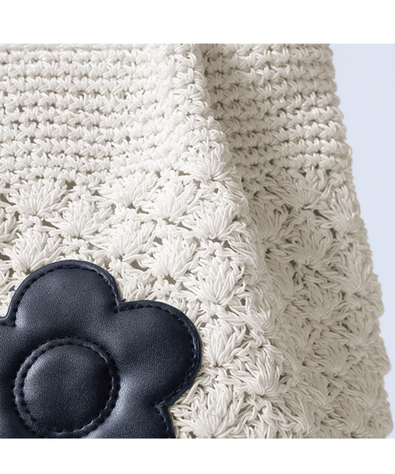 MARY QUANT「ラメクロッシェ ミニトート」|トートバッグ|