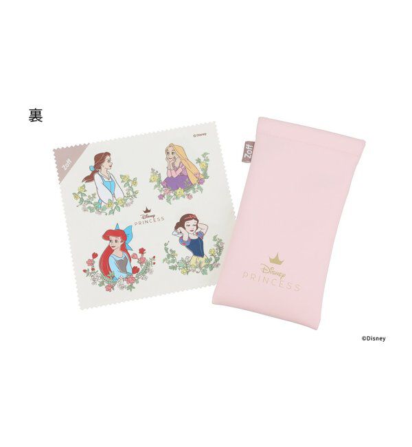  「ボストン型 メガネ Disney PRINCESS ベル  (ドレスアップライン)  ディズニープリンセス レンズ交換券付」|メガネ|