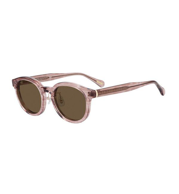  「Zoff｜UNITED ARROWS ボストン型｜サングラス ユナイテッドアローズ｜カラーレンズ｜黒縁 ｜UVカット」|サングラス|