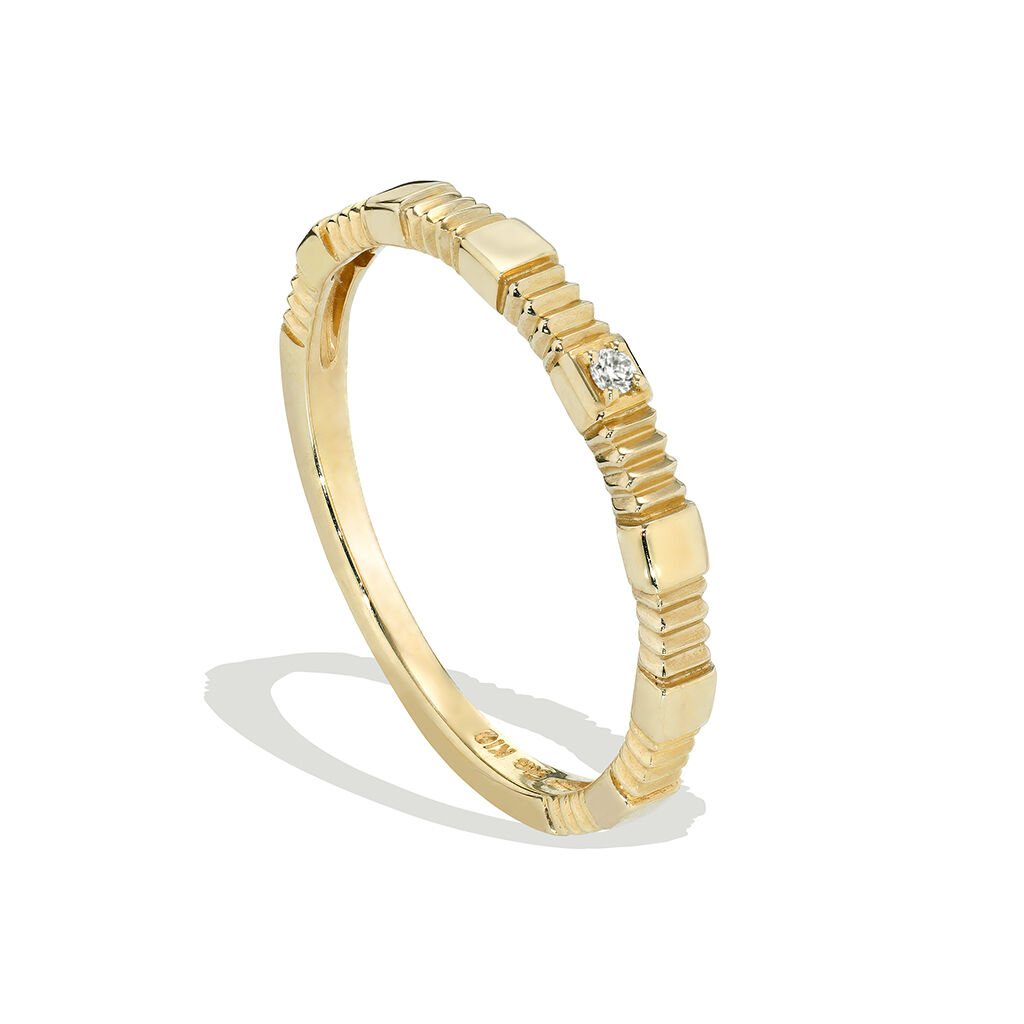 STAR JEWELRY「SPARKLE TEXTURE RING」|リング|