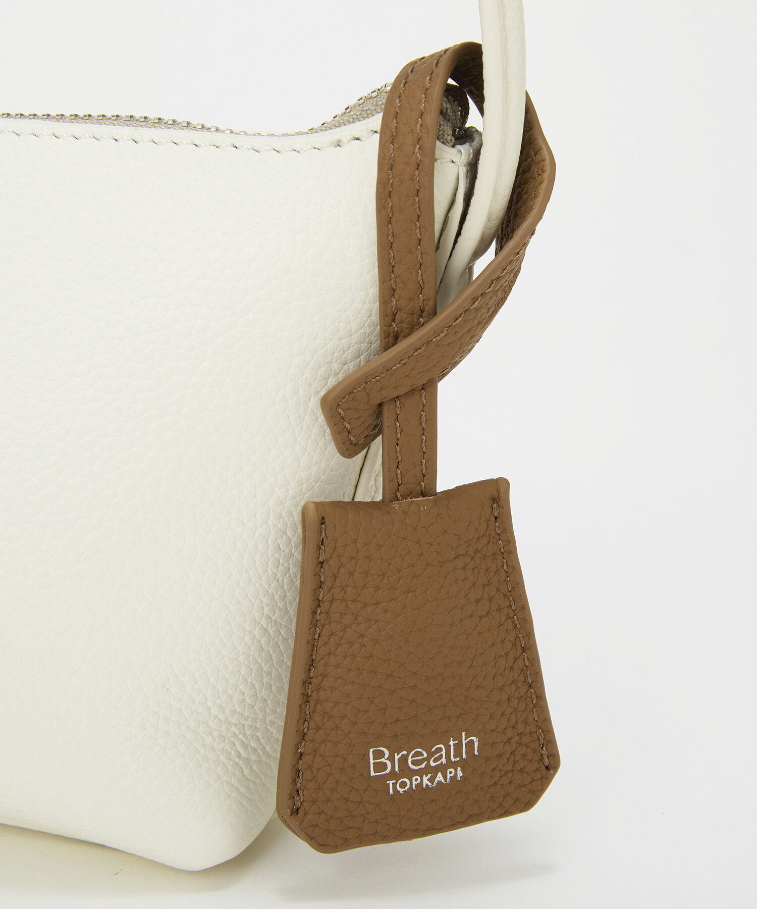 TOPKAPI BREATH「【Breath TOPKAPI】DUAL デュアル シュリンクレザー バイカラー ミニ ショルダーバッグ チャーム付き 」|ショルダー・メッセンジャー|