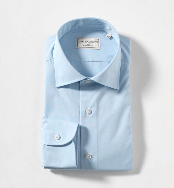 UNITED ARROWS「イージーケア AG ブロードセミワイド シャツ ―抗菌防臭―」|シャツ・ブラウス|