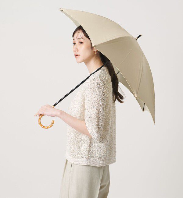 UNITED ARROWS「無地 晴雨兼用 長傘」|傘|