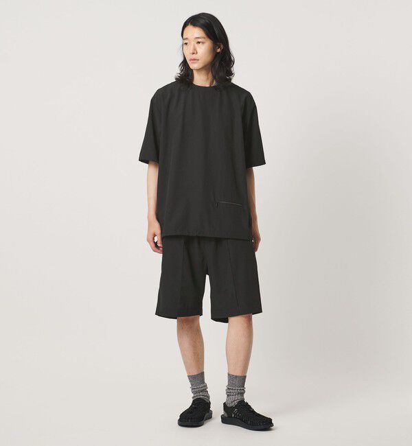 UNITED ARROWS「DotAir ドットエア ヘムコード クルーネック Tシャツ 吸水速乾 タテストレッチ」|Tシャツ・カットソー|