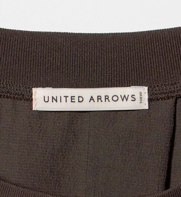 UNITED ARROWS「DotAir ドットエア ヘムコード クルーネック Tシャツ 吸水速乾 タテストレッチ」|Tシャツ・カットソー|