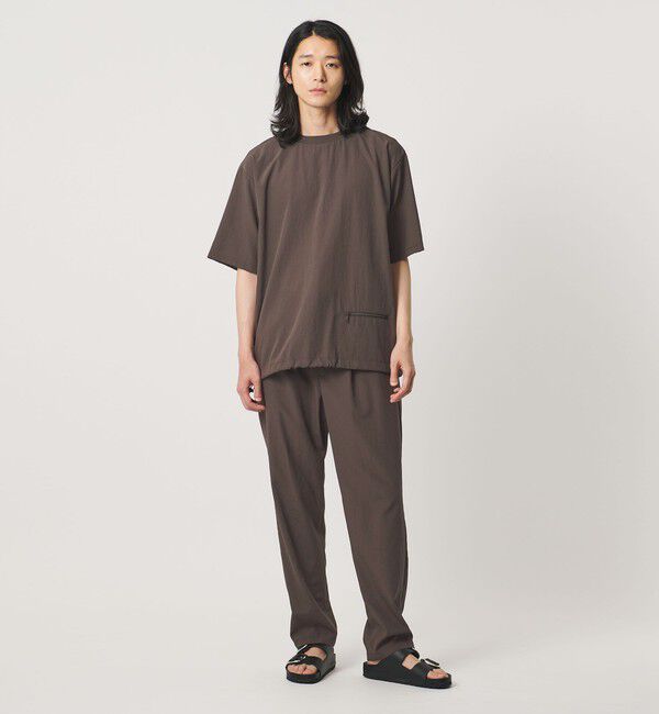 UNITED ARROWS「DotAir ドットエア ヘムコード クルーネック Tシャツ 吸水速乾 タテストレッチ」|Tシャツ・カットソー|