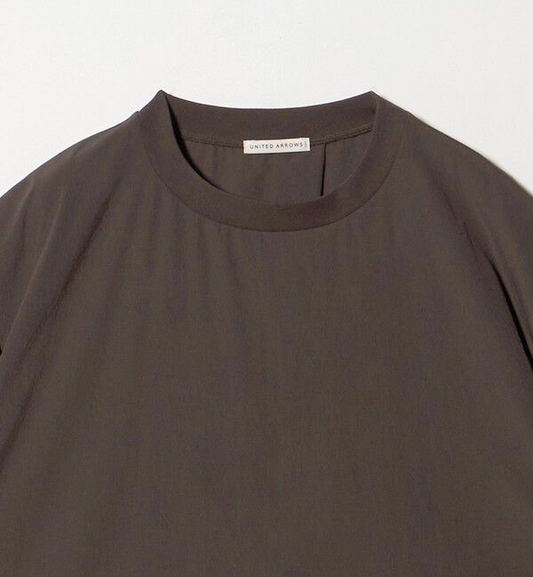 UNITED ARROWS「DotAir ドットエア ヘムコード クルーネック Tシャツ 吸水速乾 タテストレッチ」|Tシャツ・カットソー|